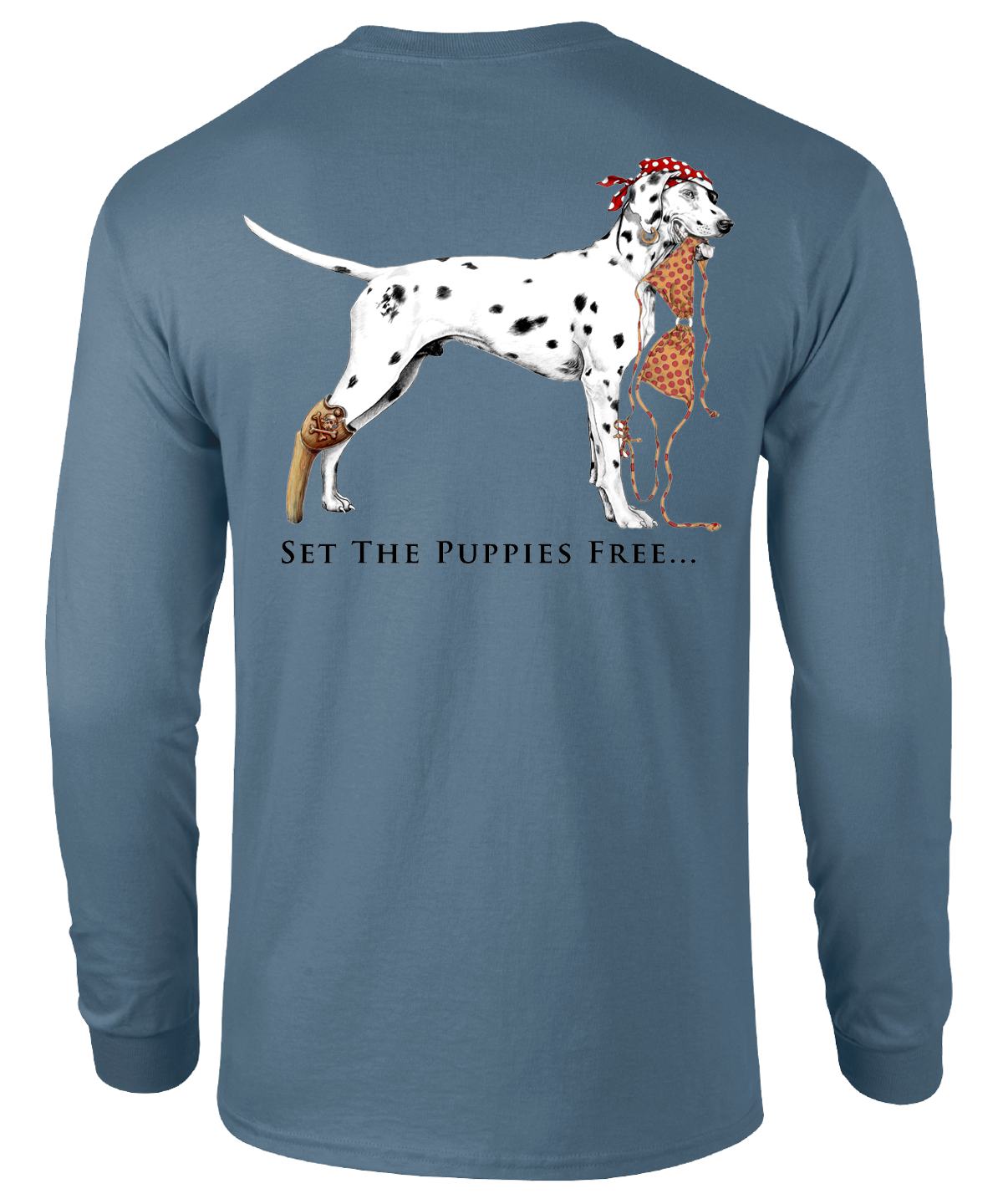Sea Dog Set The Puppies Free Long Sleeve T-Shirt