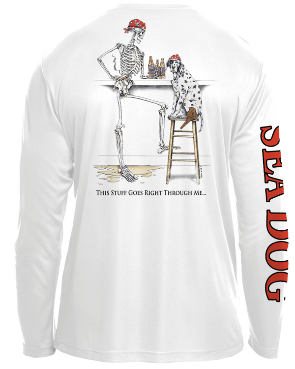 Bones Drinker - UPF 40 Long Sleeve Shirt