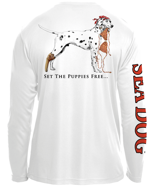 Bikini Dog - UPF 40 Long Sleeve Shirt