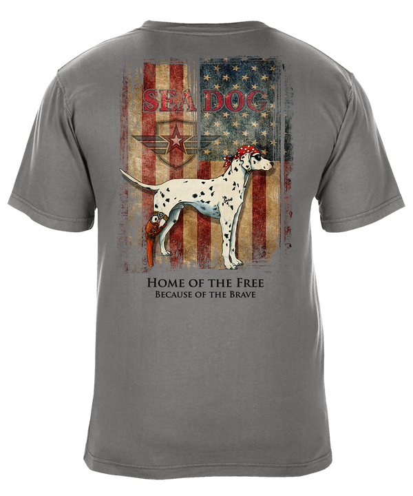 Grunge US Flag T-Shirt