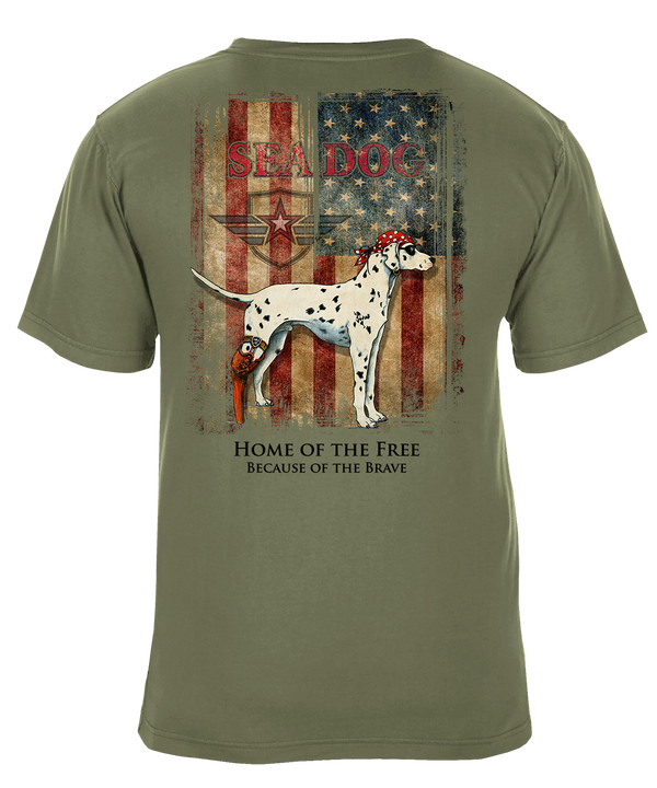 Grunge US Flag T-Shirt