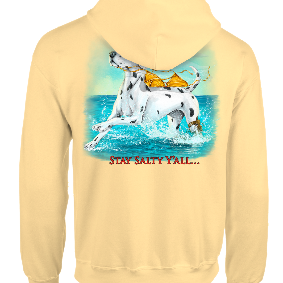 Yellow salty dog sweatshirt cheap