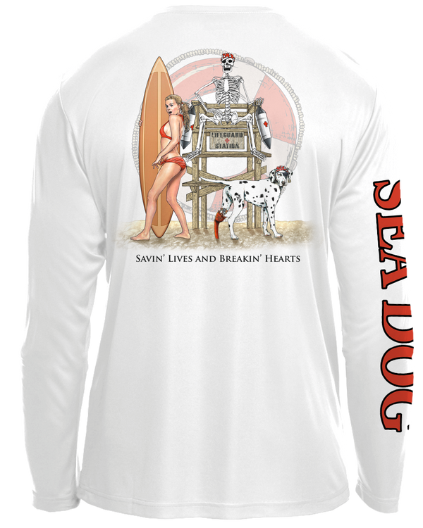 Savin' Lives and Breakin' Hearts  - UPF 50 Long Sleeve Shirt