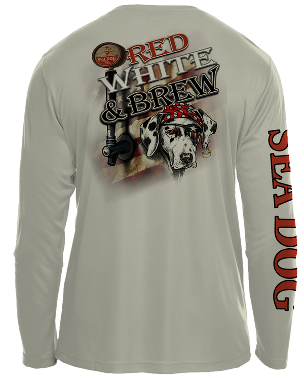 Red, White & Brew - UPF 50 Long Sleeve Shirt