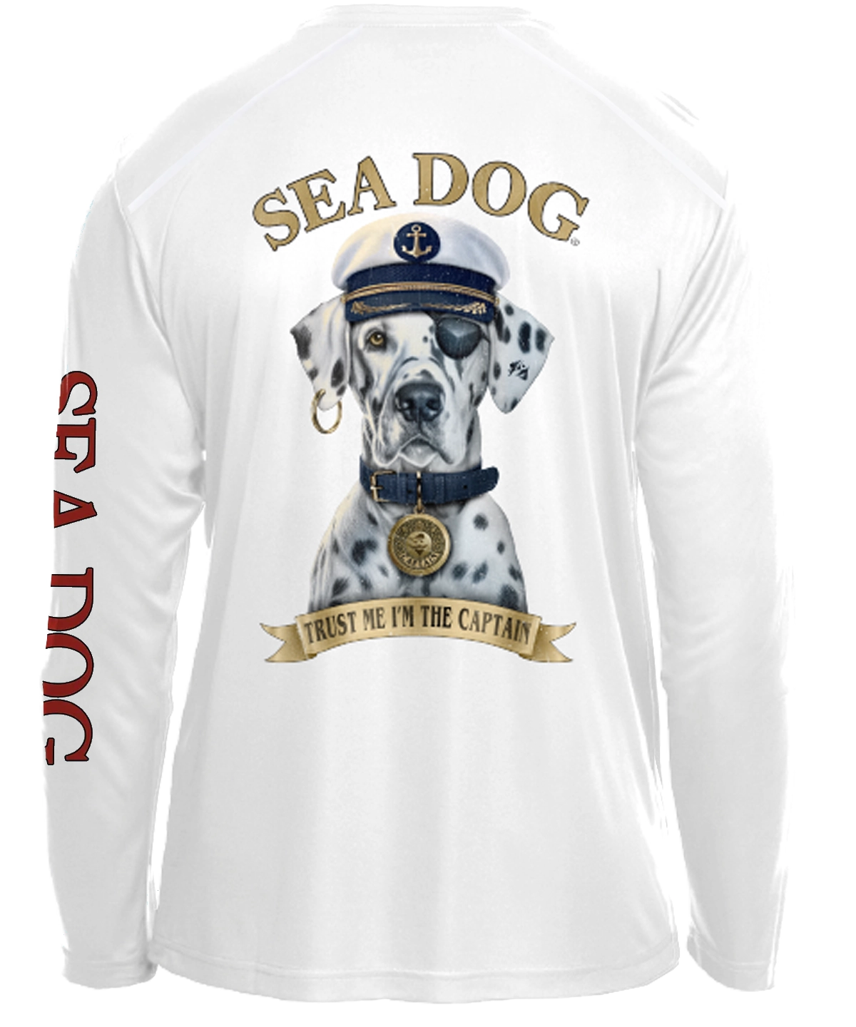 Trust Me I'm The Captain UPF 50 Long Sleeve Shirt - Available in 7 Colors
