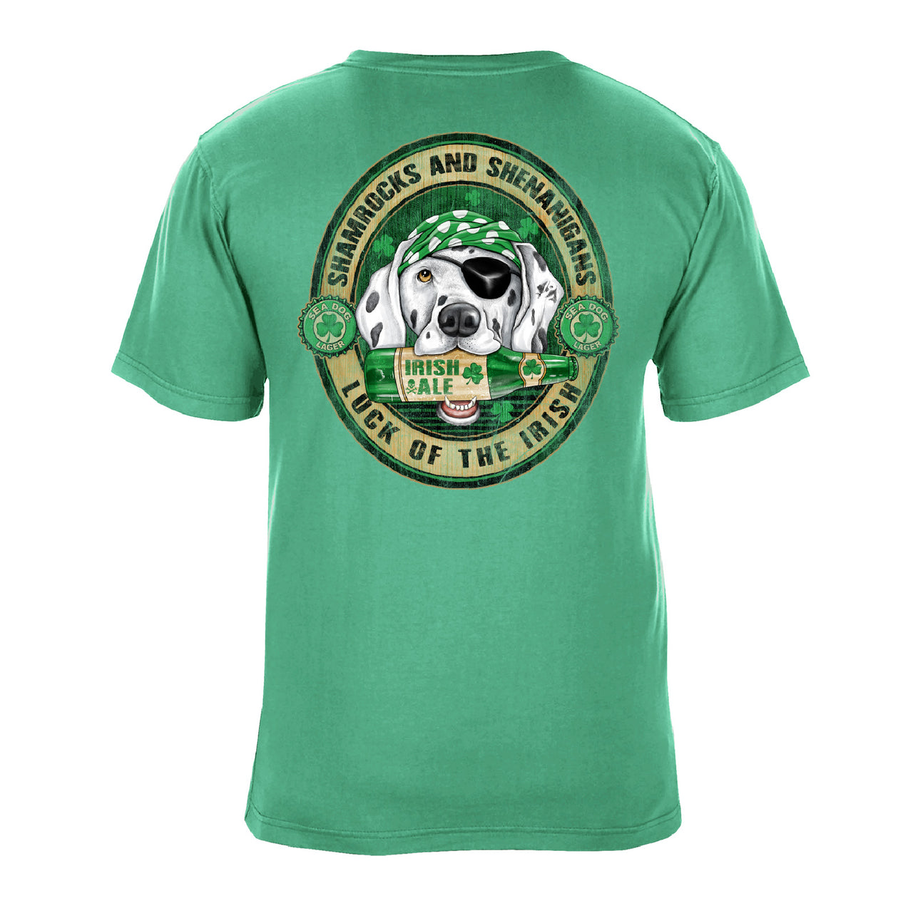Shamrocks and Shenanigans Luck of The Irish Graphic T-Shirt