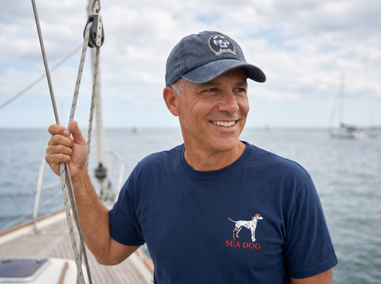 Pirate Captain Sailor Trust Me I'm The Captain Hat, Adjustable Fit, One Size Fits All