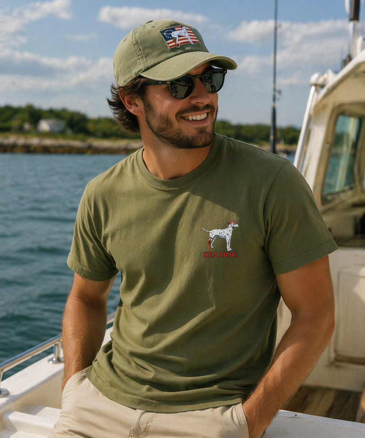 American Strong Patriotic USA Flag Graphic Hat, Adjustable Fit, One Size Fits All