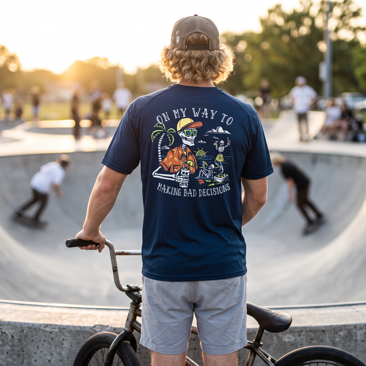 On My Way to Making Bad Decisions UPF 50 Sun Protection Short Sleeve T-Shirt