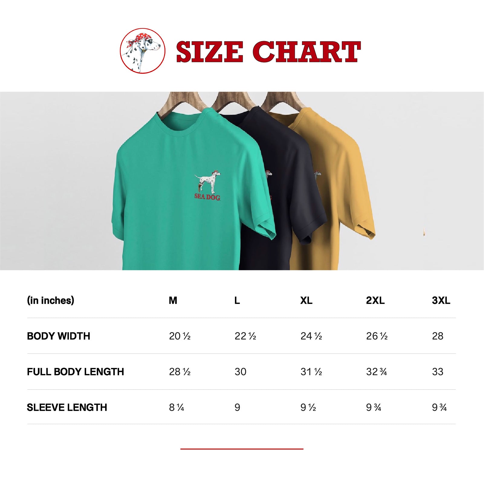 The Original Dog T- Shirt – Sea Dog Shop