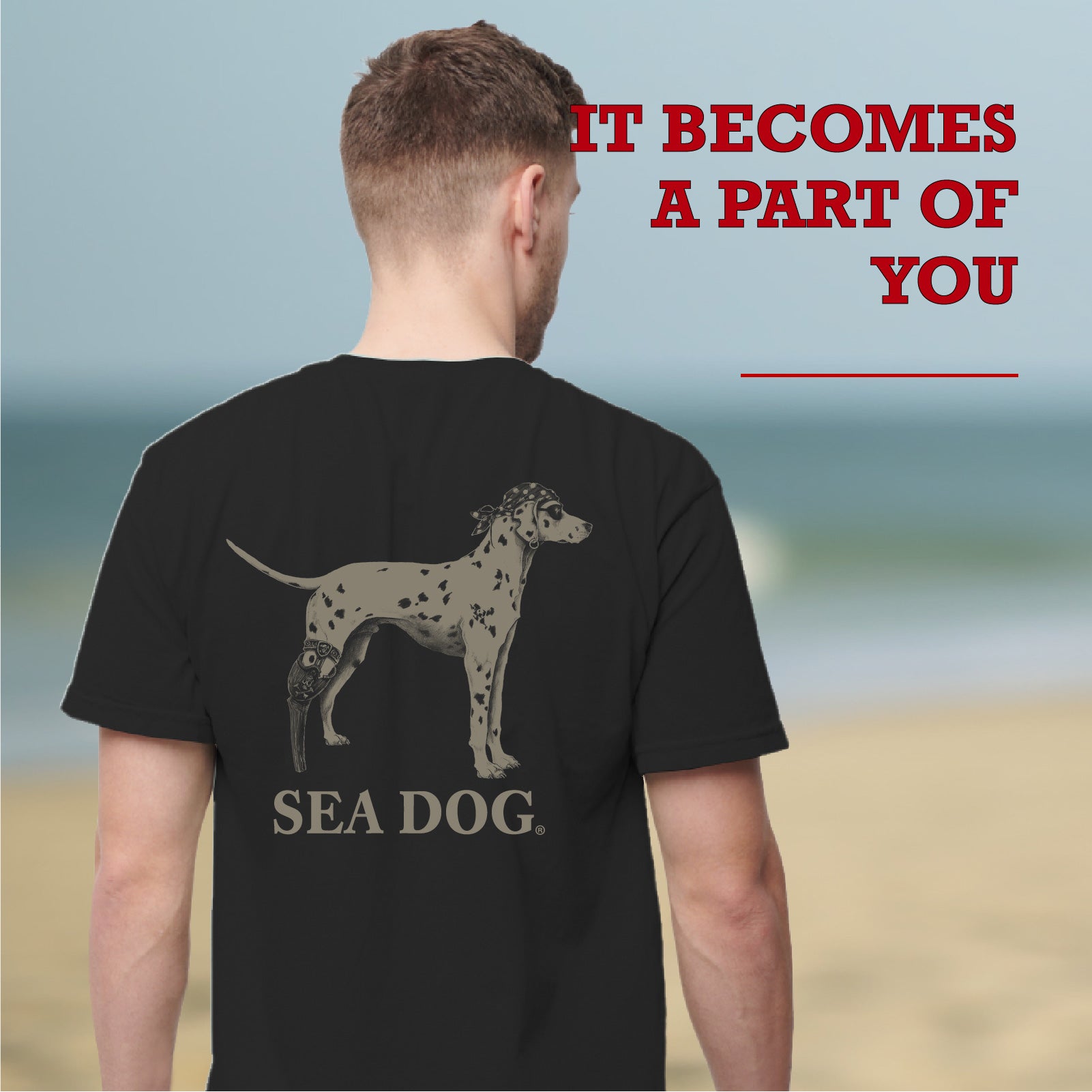 WIND AND SEA DOG TEE グレー2XL Sea Dog Founder Classic Logo Graphic T-Shirt