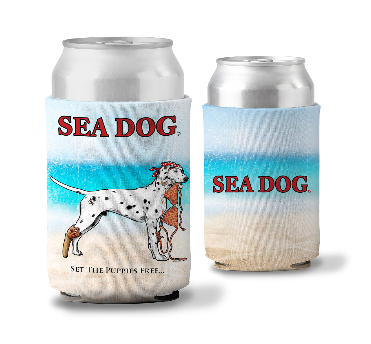 Sea Dog 12 oz Regular Can Cooler