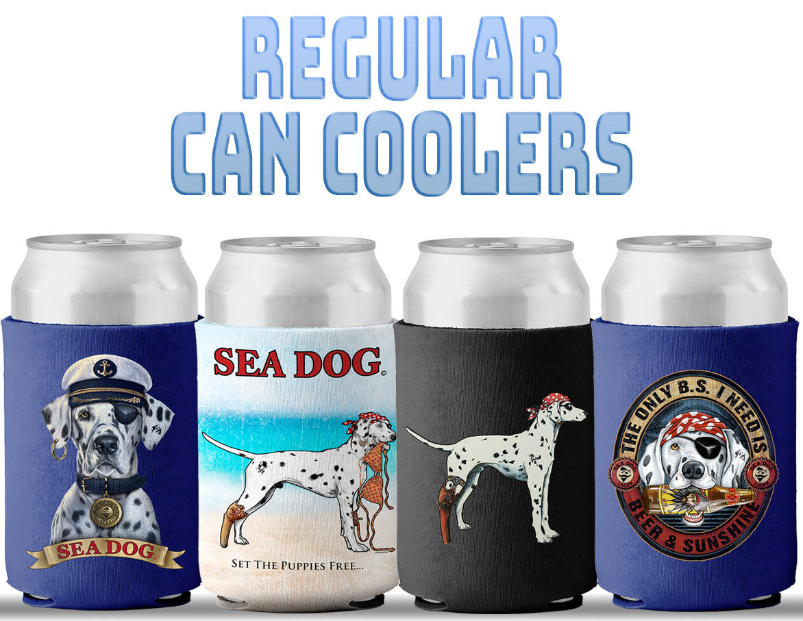 Sea Dog 12 oz Regular Can Cooler