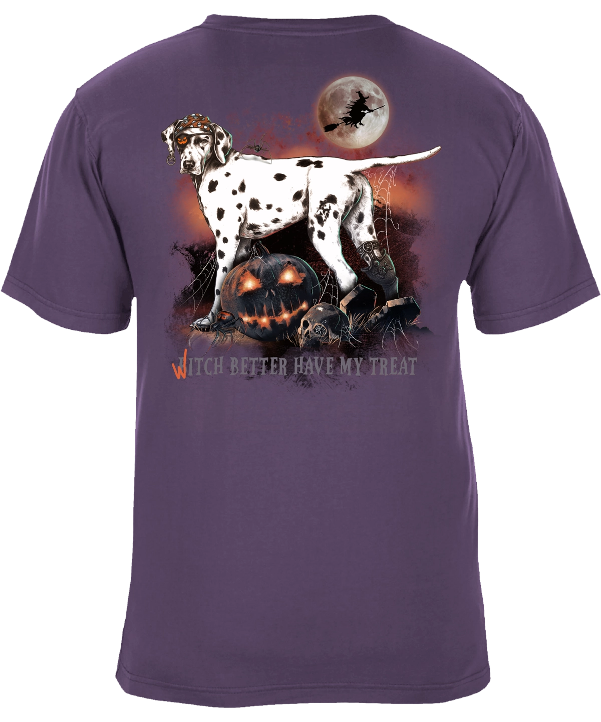 Witch Better Have My Treat – Purple Halloween Spooky Season T-Shirt