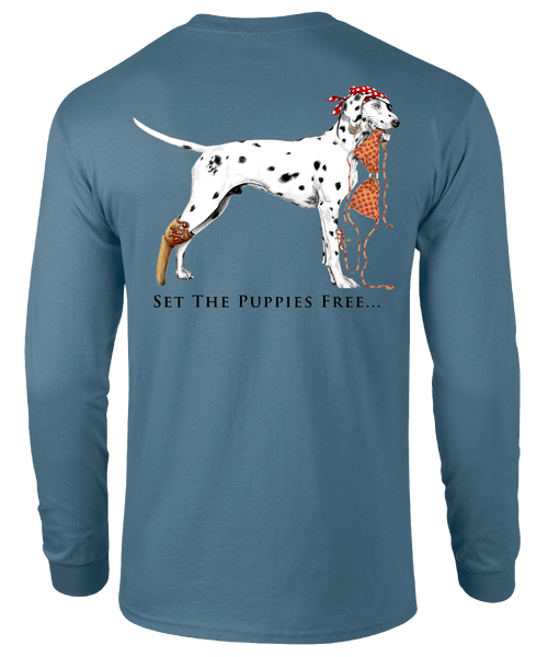 Sea Dog Set The Puppies Free Long Sleeve T-Shirt