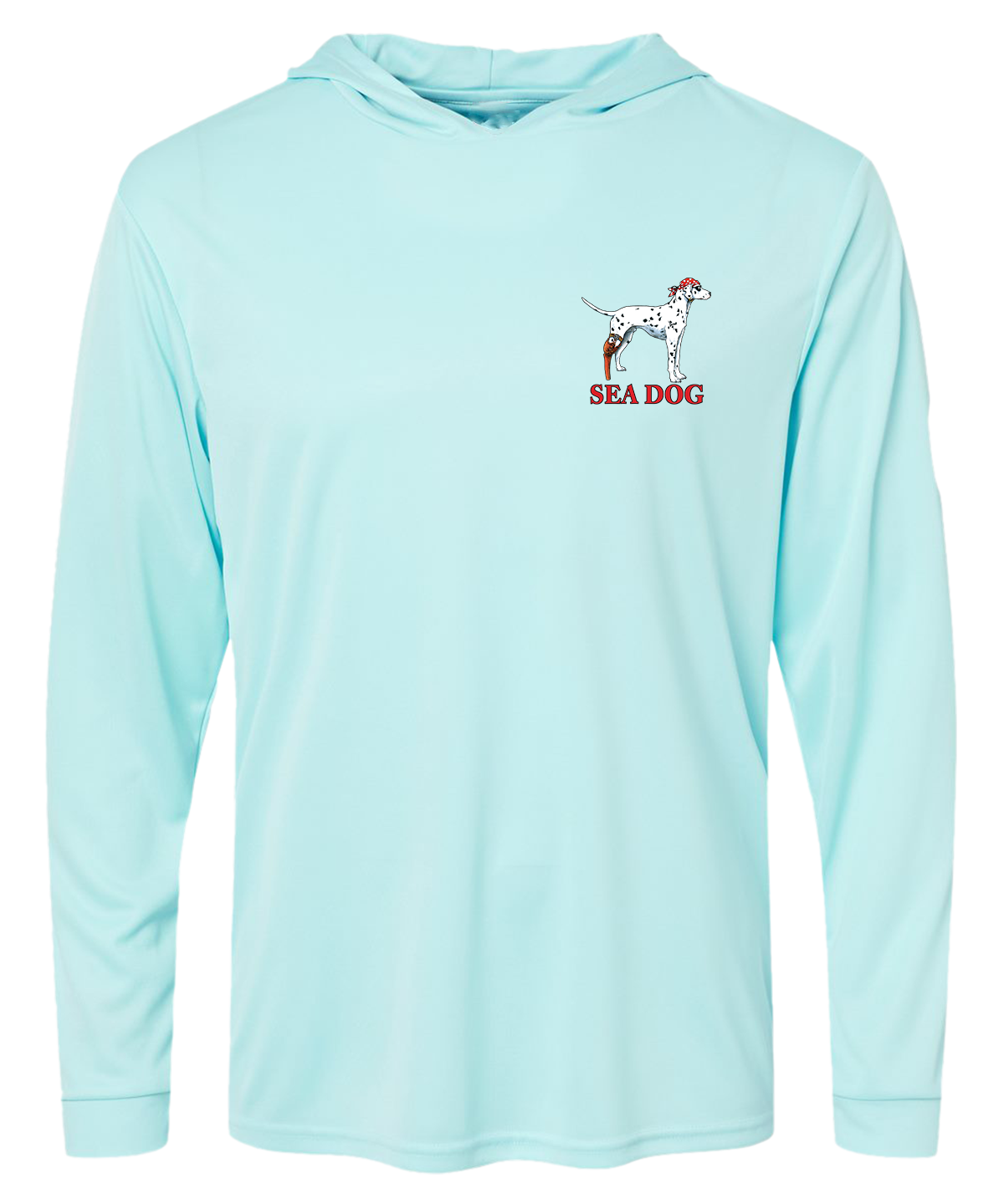 DILF Fishing UPF 50 Hooded Long Sleeve Shirt