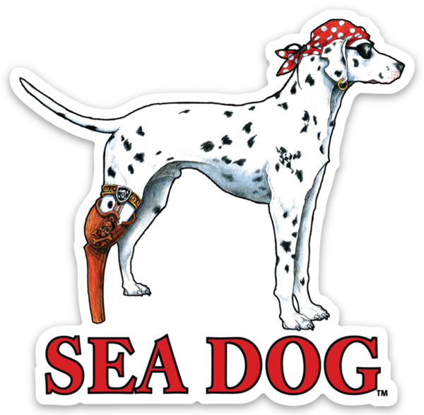 "The Original Sea Dog" Vinyl Sticker