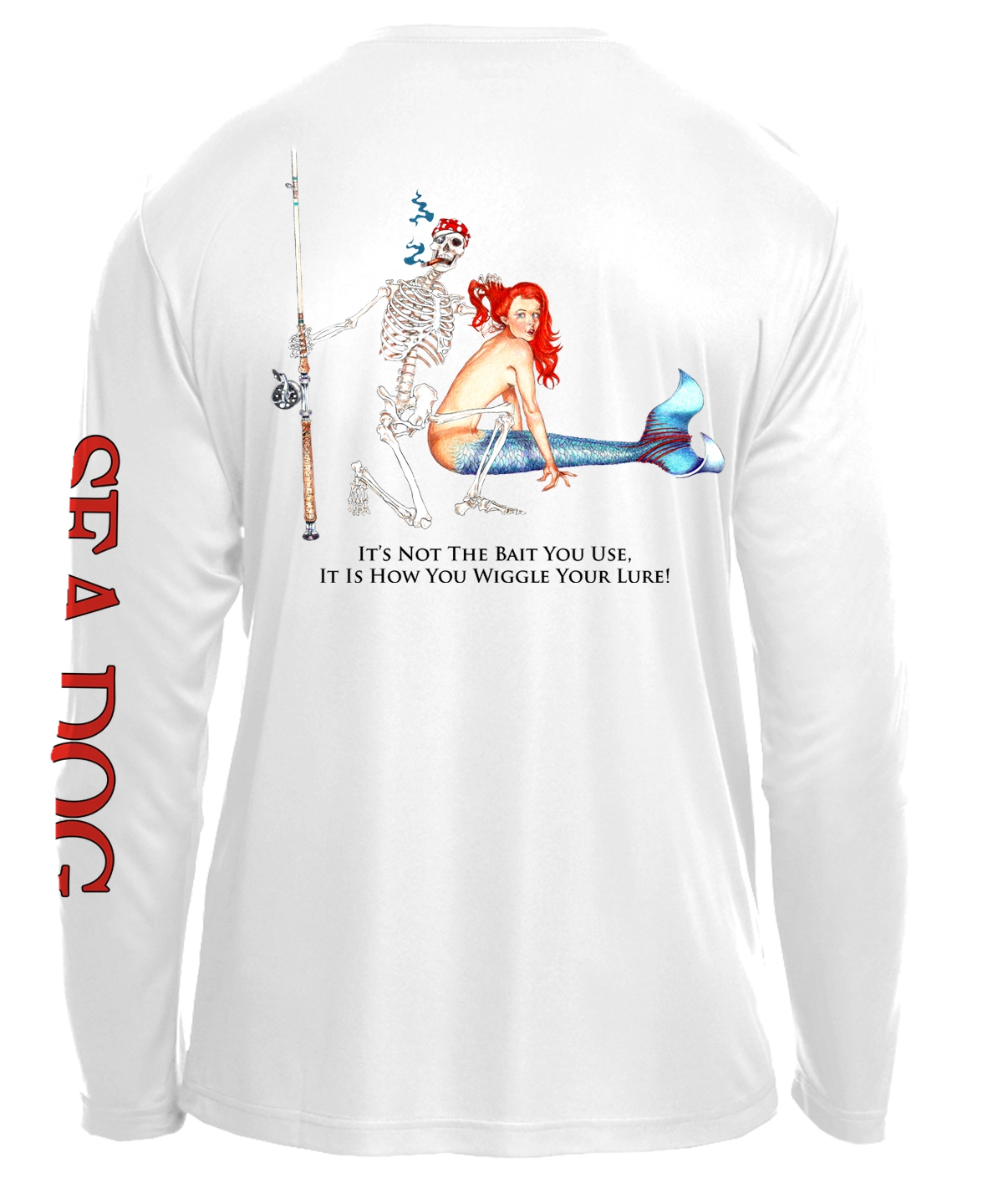 Mermaid and The Fisherman UPF 50 Long Sleeve Shirt - Available in 7 Colors