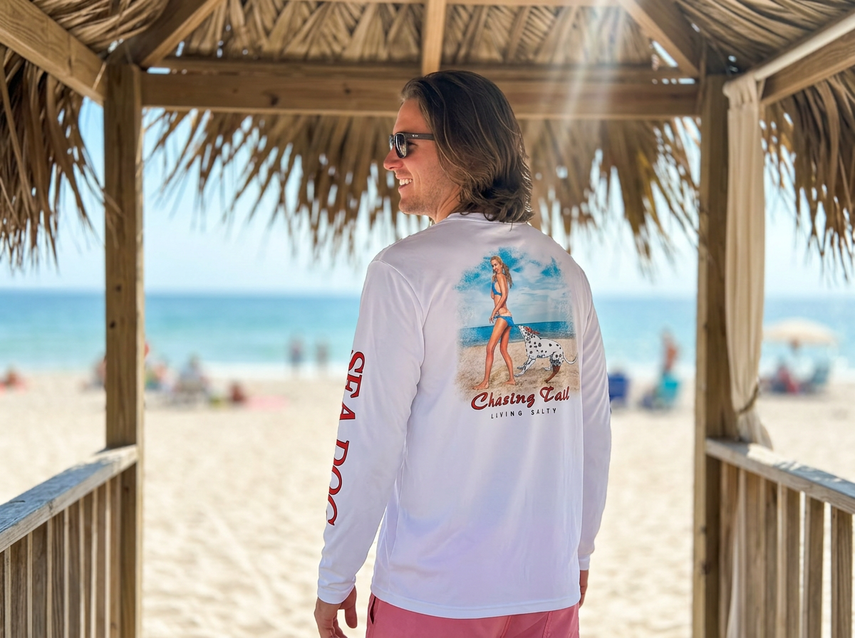 Chasing Tail UPF 50 Long Sleeve Shirt - Available in 7 Colors