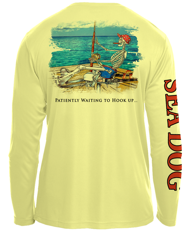 Bones Fisherman - UPF 50 Long Sleeve Shirt
