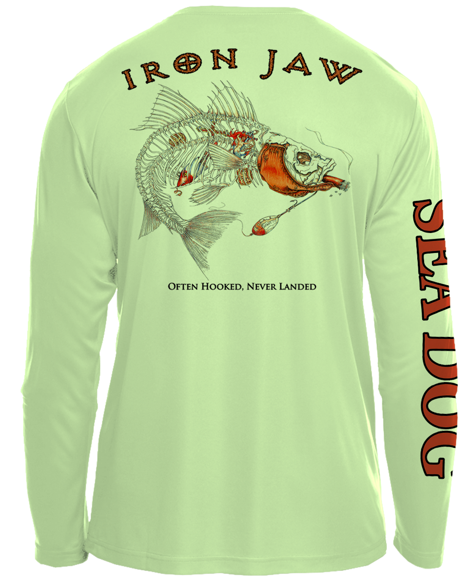 Iron Jaw - UPF 40 Long Sleeve Shirt - Sea Dog Shop