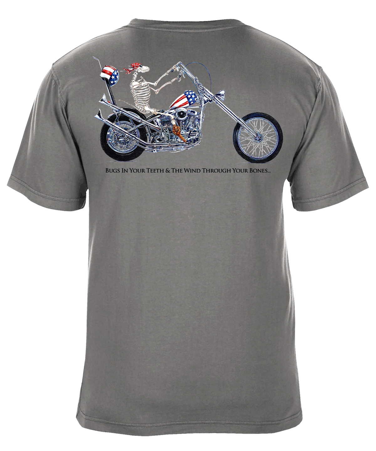 Sea Dog Chopper Motorcycle Rider Graphic T-Shirt