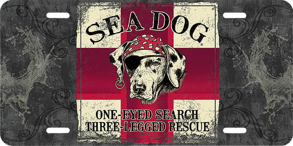 "One Eyed Search" Front License Plates
