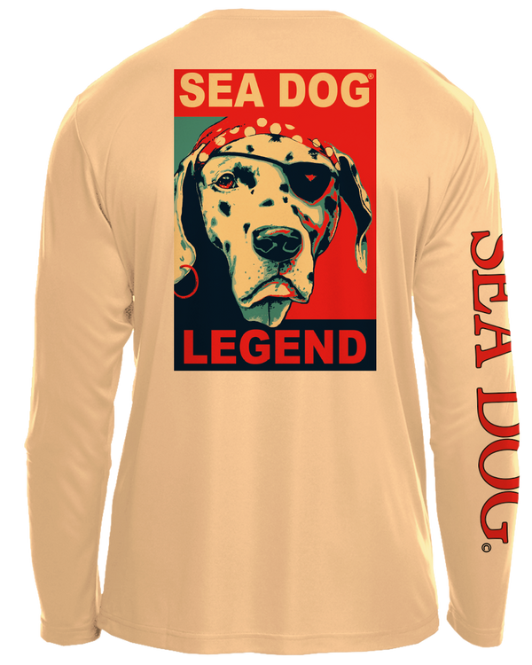 Sea Dog Poster - UPF 50 Long Sleeve Shirt